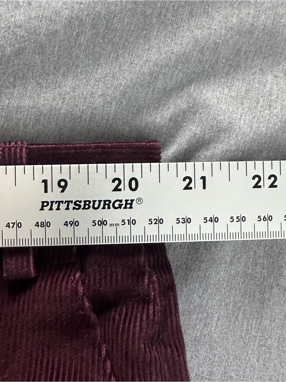 Ralph Lauren Men’s Corduroy Pants 40W x 32L Burgundy Purple 100% Cotton - Picture 6 of 9